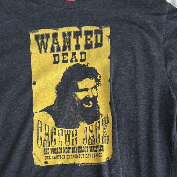 HOMAGE Cactus Jack Graphic Tee - Dark Gray and Yellow - Picture 1 of 3